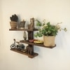 Fiona Wooden Wall Shelf Organiser