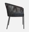 Garden Retreat Chair In Black Finish