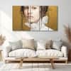 The Castle Decor Woman Abstract Wall Painting Wooden Framed Digital Painting 27x48 Inch (Style 7)