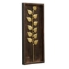 W-Titan Abstract Metal Wall Decor in Gold Set of 1