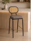 Camilla Cane Back Bar Chair