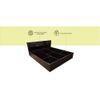 Machai Solid Wood Queen Size Drawer Storage Bed In Melamine Finish