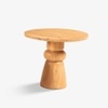 Saanra Solid Wood Coffee Table Set of Three in Brown Colour