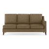 Abbey Sectional Sofa (Colour : Dune, Cushion : Soft, Seater : Left Aligned 3 Seater + Left Aligned Chaise)