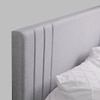 Ananda Engineered Wood Queen  Size Bed With Hydraulic Storage (Melamine Finish, White Colour)