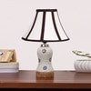 Devansh Multi Cotton Shade Lamp With Wood & Mosaic Glass Base For Decoration/Office/Home/Gifting/Study For Decoration/Office/Home/Gifting/Study