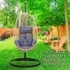 Premium Nike Single Seater Spyder Swing Chair Grey