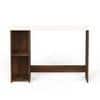 Mallium Engineered Wood Study Table In Brown Maple & White Finish