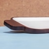 Ireka Home Chill Out Wooden Serving Tray with Enamel