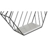 Claymint metal wall shelf