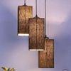 Kolton Black Fabric Cluster Hanging Light