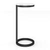 Collins Metal Drink Table in Black Finish