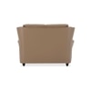 Blos 2 Seater Leatherette Sole in Mushroom Brown Colour