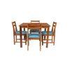 holo solid wood  4 seater Dining table in  Provincial Teak