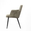Serenity Fabric Dining Chair in Green Colour