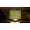 Green Jute Table Lamp with Steel Base -32