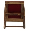 Que Solid Wood Rocking Chair in Rustic Colour
