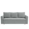 Melano 3 Seater Pull Out Sofa cum Bed  in Grey Colour