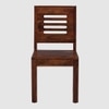Elian Solid Wood Dining Chair in Honey Finish - Set of 2