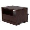 Ohio Solid Wood Bedside Table in Mahogany Finish