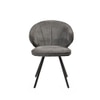 Echo Fabric Dining Chair in Grey Colour