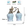 Devansh Metal Electric Wall Light in Multi Colour with Multi Shade Count of 2 Lights