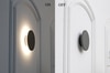 Torino Cool White Round Outdoor Wall Lights