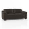 Esquel Premium 3 Seater Fabric Sofa in Stone Grey Velvet Colour