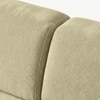 Sophisticated Wood Right Aligned 2-Seater With Upholstery Non Storage Sofa In Grey Colour