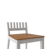 Diner Solid Wood Dining Chair Set Of 2 In Golden Oak Finish