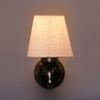 Devansh Metal Electric Wall Light in Antique Gold Colour with White Shade Count of 1 Light