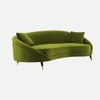Corpen Fabric Sofa (Mint Green)