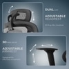 Kepler Brooks Vogue Premium Office Chair in Black Colour