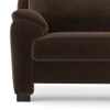 Farina Premium 2 Seater Fabric Sofa in Dark Earth Colour