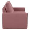 Clevam  Pull Out Sofa cum Bed  in Peach Colour