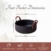 Fresh Folds Medium Metal Basket