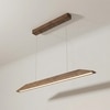 Venus 48 Brown Solid Wood Single Hanging Light