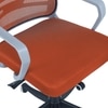 Xxeana Mid Back Ergonomic Chair in Orange Colour