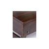 Ohio Sheesham Wood Laptop Table with 1 side Drawer in Walnut Finish