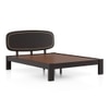 Nimbus Solid Wood Queen Size Bed Without Storage (Mahogany Finish)