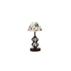Lilliana Multicolor cotton Table lamp with Iron Base