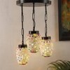 Keegan Multicolour Glass Cluster Hanging Light
