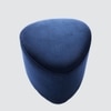 Tri Series Pouffe in Blue Colour