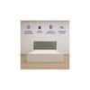 Ahimsa Engineered Wood Queen Size Bed In White Finish