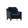 Abbey 1 Seater Fabric Sofa In Cobalt Colour