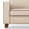 Apollo Neo  High Back 1 Seater  Fabric Sofa In Classic Beige Colour