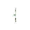 Filo Green Metal Wall Light