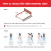 LiveIn - Anti Microbial Fabric Memory Foam Mattress (78 x 30 in, 8 Inches)