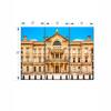 Truss Blue Beige Pieces New Jersey State House Canvas Canvas Wall Prints Set of 3 Multicolor Matte