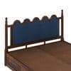 Tavora Sheesham Wood Queen Size Bed With Hydraulic Storage In Provincial Teak Finish